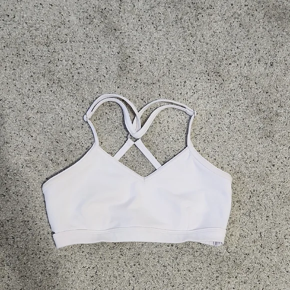 Bombshell Sportswear White Sports Bra - Picture 2 of 8